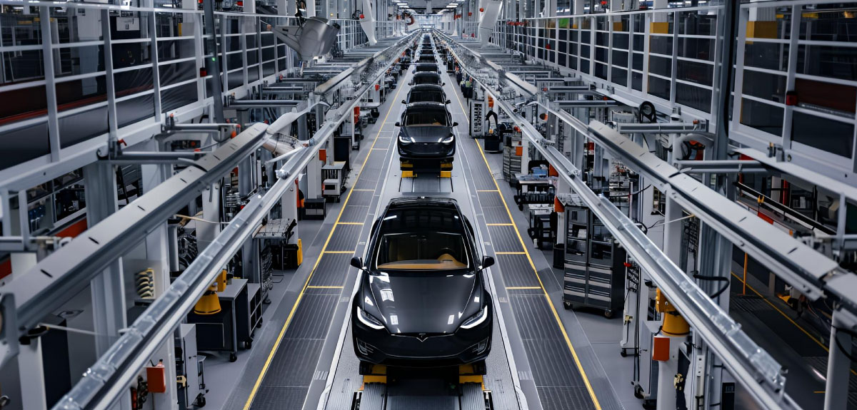 Factory floor visualised through immersive 3D Matterport technology in the UK